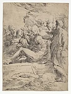 Entombment Facing Left