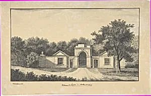 Entrance to Laxton in Northamptonshire by Charles Randle