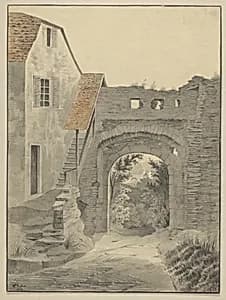 Entryway to Schloss Epstein