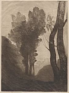 Environs of Rome by Camille Corot