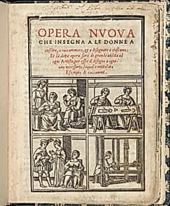Essempio di recammi by Giovanni Antonio di Nicolini da Sabio e i fratelli|Giovanni Antonio Tagliente