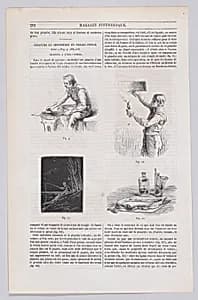 Etching, from "Le Magasin Pittoresque" by Charles Jacque
