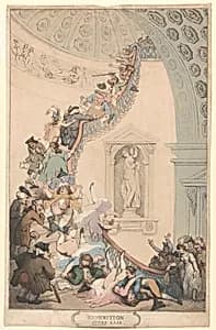 Exhibition "Stare" Case by Thomas Rowlandson