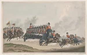 Expedition, or Military Fly by Thomas Rowlandson