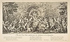 Feast of Pan by Claude Gillot