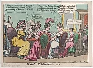 Female Politicians by William McCleary|Thomas Rowlandson