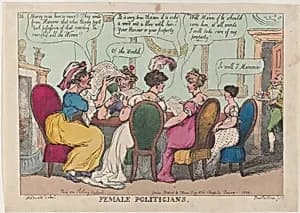 Female Politicians by Thomas Rowlandson|George Murgatroyd Woodward|Thomas Tegg