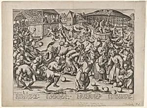 Festival of Fools by Pieter Bruegel the Elder|Pieter van der Heyden|Aux Quatre Vents