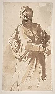 Figure of a Man by Pier Francesco Mola