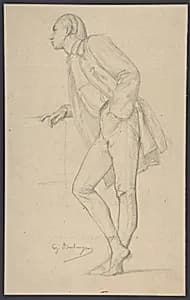 Figure of a Man Standing by Anonymous, French, 19th century|Gustave Boulanger