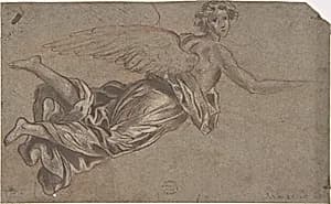 Flying Angel by Anonymous, Italian, 17th century