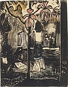 Fragrance (Noa Noa), small block by Paul Gauguin