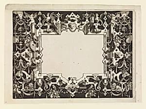 [Frames for Mirrors] by Assuerus van Londerseel|Nicolaes de Bruyn