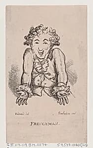 Frenchman by Thomas Rowlandson|Thomas Tegg|George Murgatroyd Woodward
