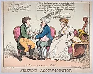 Friendly Accommodation by George Murgatroyd Woodward|Rudolph Ackermann, London|Thomas Rowlandson
