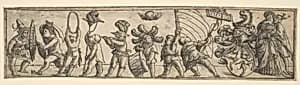 Frieze with children