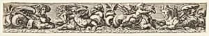 Frieze with Sea Monsters by Johann Theodor de Bry