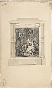 Fronticepiece for Tasso's Poems by Richard Westall|Torquato Tasso