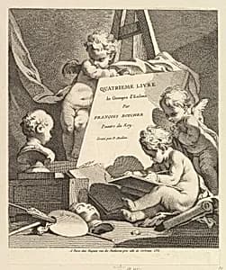 Frontispiece by François Boucher|Pierre Alexandre Aveline|Gabriel Huquier