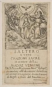 Frontispiece for Saltero by Stefano della Bella