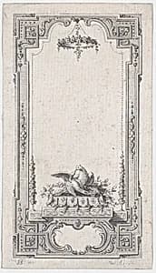 Frontispiece, from Bussy-Rabutin's 'Histoire amoureuse des Gaules' by Pierre Philippe Choffard