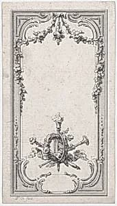 Frontispiece, from Bussy-Rabutin's 'Histoire amoureuse des Gaules' by Pierre Philippe Choffard