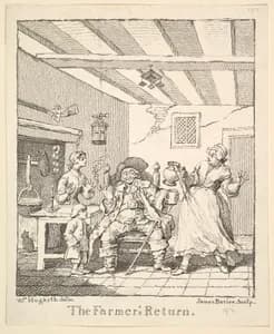 Frontispiece to "The Farmer's Return"