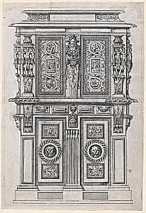 Furniture Design by Jacques Androuet Du Cerceau