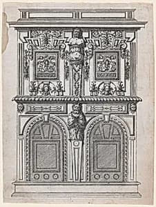 Furniture Design by Jacques Androuet Du Cerceau