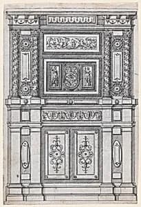 Furniture Design by Jacques Androuet Du Cerceau