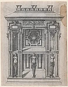 Furniture Design by Jacques Androuet Du Cerceau