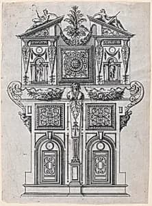 Furniture Design by Jacques Androuet Du Cerceau