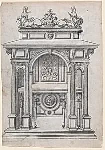 Furniture Design by Jacques Androuet Du Cerceau
