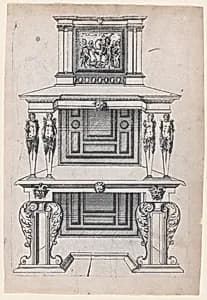 Furniture Design by Jacques Androuet Du Cerceau
