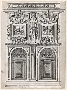 Furniture Design by Jacques Androuet Du Cerceau