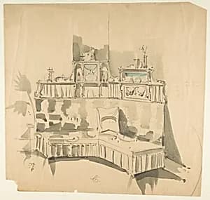 Furniture Designs by Anonymous, French, 19th century