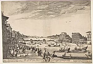 Game of the Bridge, Pisa by Stefano della Bella|Antonio Francesco Luccini|Cammillo Campiglia