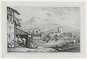Garigliano Passage (Italy) by Jean Jacques de Boissieu