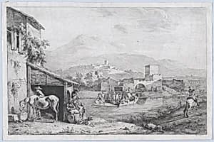 Garigliano Passage (Italy) by Jean Jacques de Boissieu