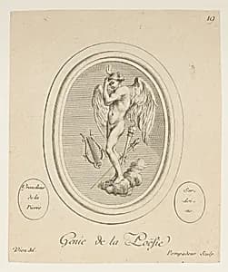 Genie de la Poësie by Madame la Marquise de Pompadour