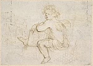 Genie of Drawing by Stefano della Bella
