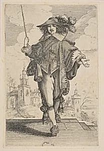 Gentleman Holding a Crop by Anonymous, French, 17th century|Abraham Bosse|Jean de Saint-Igny