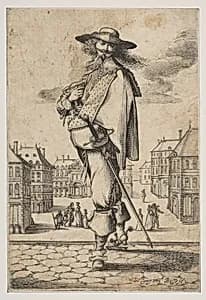 Gentleman with a Sword by Abraham Bosse|Jean de Saint-Igny