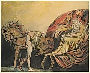 God Judging Adam by William Blake