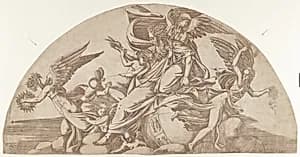 God Seated on the World by Antonio Fantuzzi
