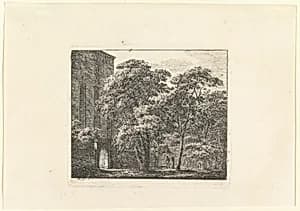 Gothic Architecture in a Landscape