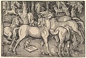 Group of Seven Horses by Hans Baldung (called Hans Baldung Grien)