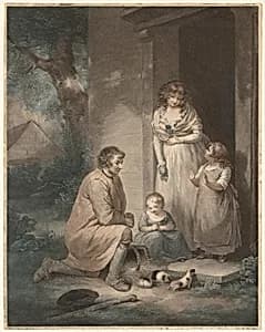 Portrait of Peter Gaugain|Thomas Gaugain|George Morland|Thomas Gaugain