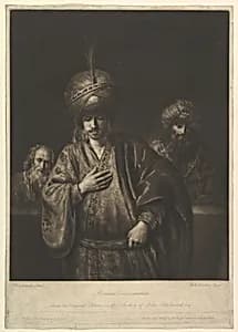 Haman's Condemnation by Richard Houston|Rembrandt (Rembrandt van Rijn)|John Boydell