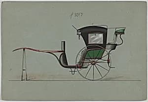 Hansom Cab #3904 by Brewster & Co.
